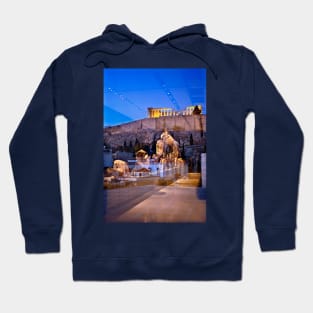 Ancient reflections of Acropolis Hoodie